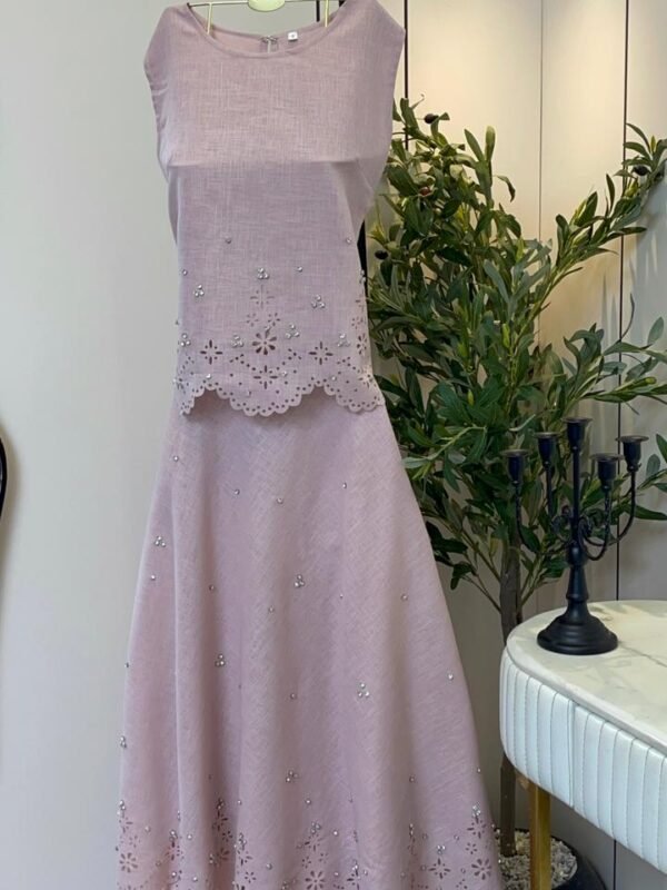 فستان سهرة SH014 - لينين هندي